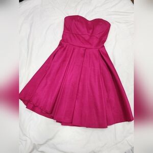 Feel like a princess in Strapless Pink Princess dress!perfect prom choice